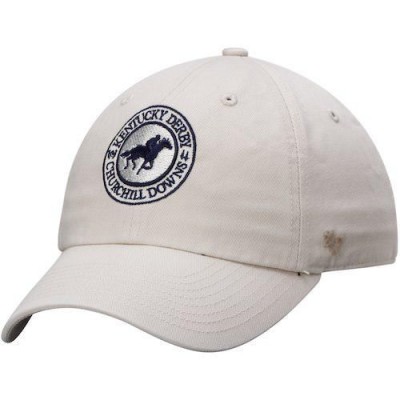 '47 Kentucky Derby Churchill Downs Natural Clean Up Adjustable Hat 190182174931 eb-93187349
